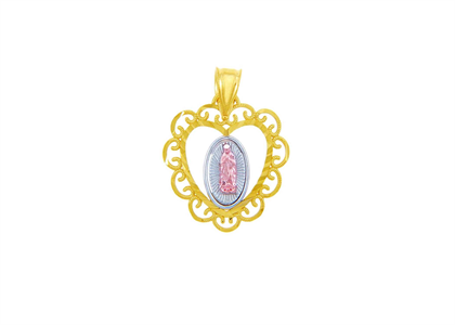 Mother Mary Filigree Pendant